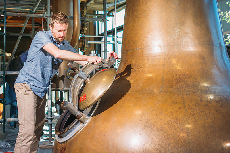 Master Distiller Brendan Coyle helps to oversee High West Distillery, which specializes in blended whiskeys and carries the most widely distributed Utah-based spirit.