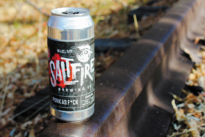 December's Beer of the Month is SaltFire Brewing Co.'s Punk as F*ck IPA.