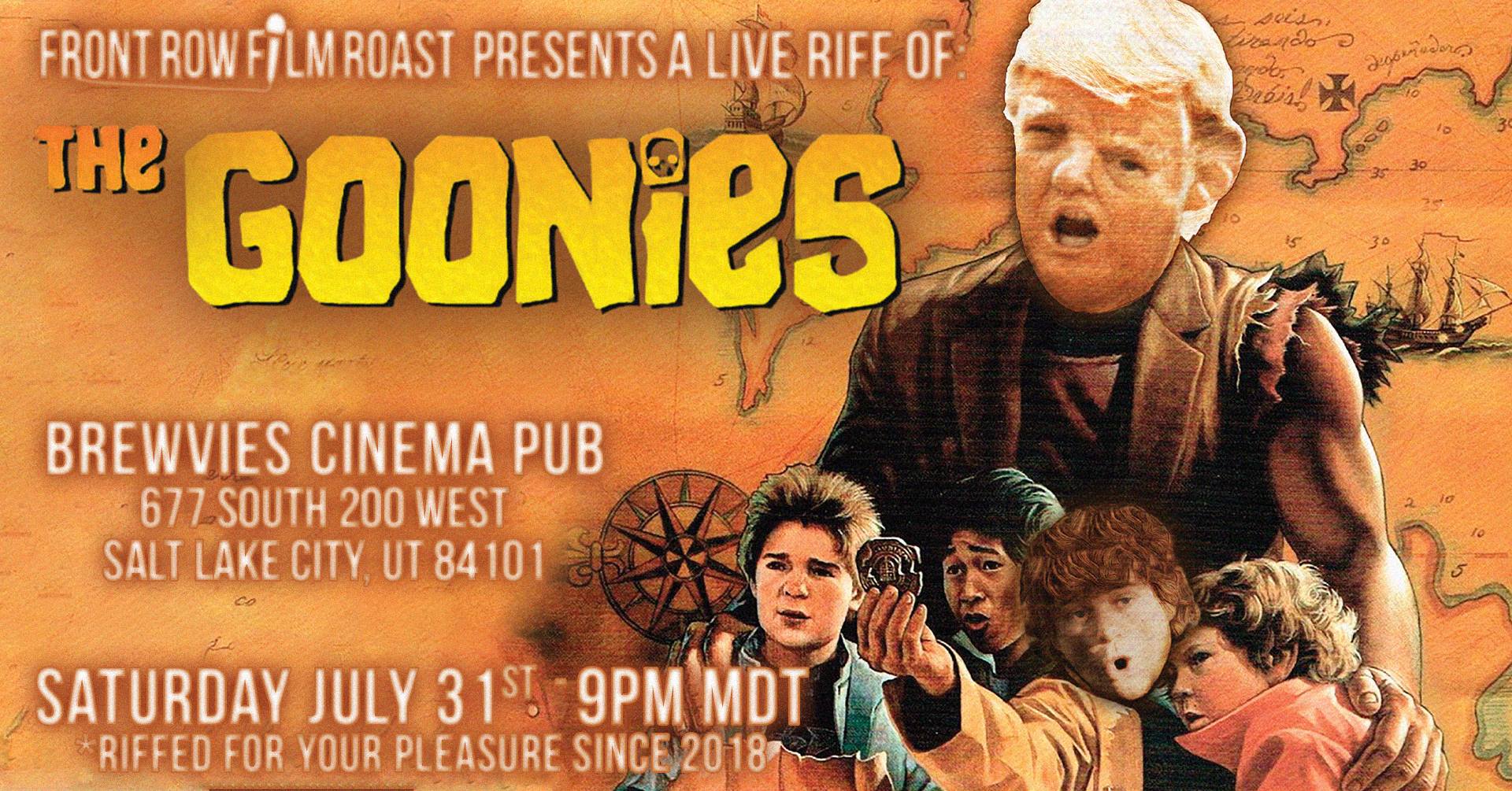 Front Row Film Roast Of The Goonies Slug Magazine