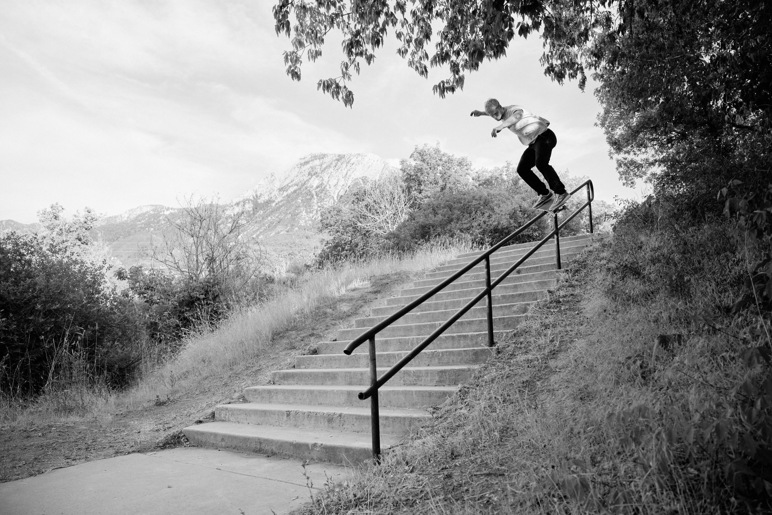 Jacob Taylor – Frontside Fifty-Fifty – Unknown Location, Utah.