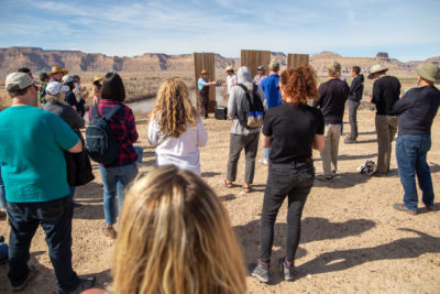 Understanding people’s interaction with landscape—including rural residents, tourists and working artists—was a theme many speakers explored.