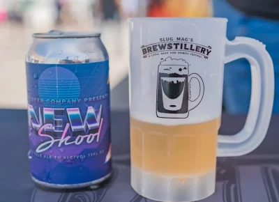 First tasting of the festival brings us to Ogden Beer Company’s New Skool brew. Photo: Talyn Behzad.