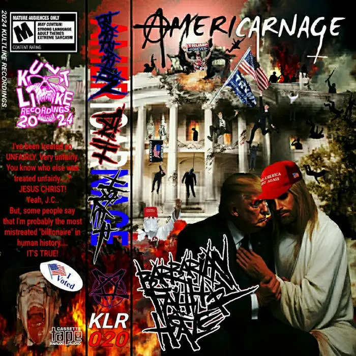 Chaotic cover of AMERICARNAGE by BARBARIAN FAITH HEALER