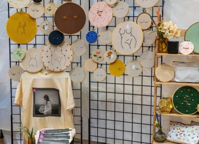 DIY Fest artisans combine cutesy and edgy in their works. Photo: Chay Mosqueda.