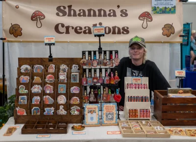 Shanna's Creations shows their quirky designs. Photo: Chay Mosqueda.