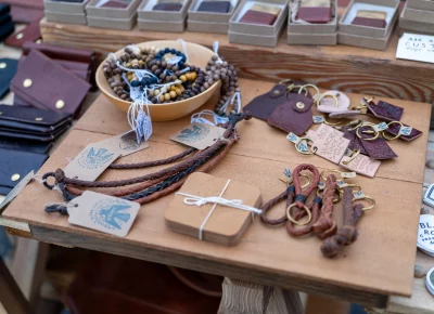 Black Rock offers handcrafted leather goods. Photo: Chay Mosqueda.