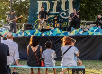 Tolchok Trio is one of DIY Fest's Friday night headliners. Photo: Derek Brad.