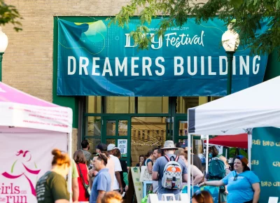 Welcome to the Dreamers Building! Photo: Derek Brad.