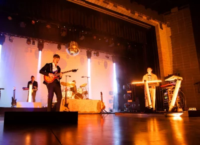 Each member of Tycho brings their A-game to the stage. Photo: Derek Brad.