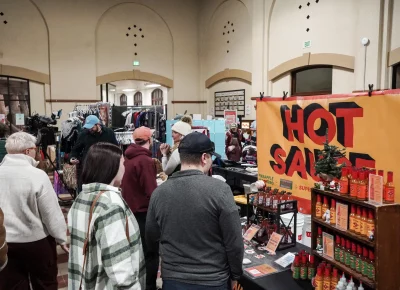 Holiday Market has a great hot sauce selection. Photo: Dominic Jordon.