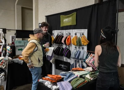 georgefactory makes hats for everyone. Photo: Dominic Jordon.