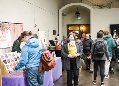 Holiday Market is the premiere holiday shopping experience. Photo: Dominic Jordon.