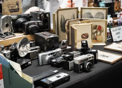 Holiday Market also has eclectic vintage wares. Photo: Dominic Jordon.