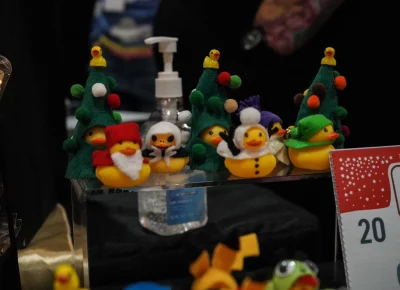 Quacken Cosplay has a duck for every fandom. Photo: Dominic Jordon.