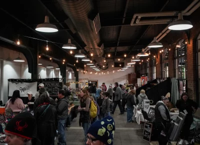 Holiday Market attendees come from all over Utah. Photo: Dominic Jordon.