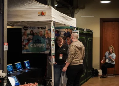 Holiday Market has a space for STEM, too! Photo: Dominic Jordon.