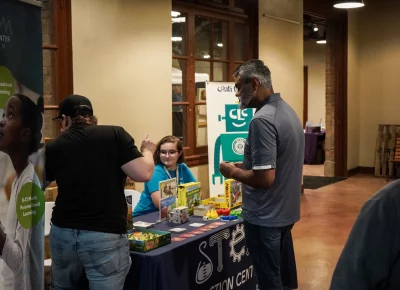 There's lots to learn about STEM at Holiday Market. Photo: Dominic Jordon.