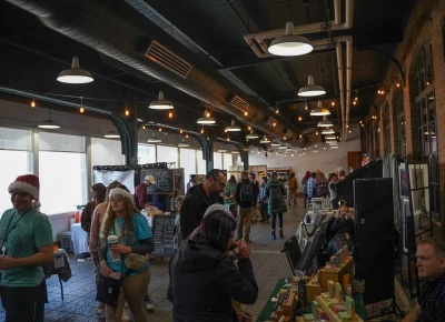 There's so much to check out at Holiday Market. Photo: Evan Hancock.