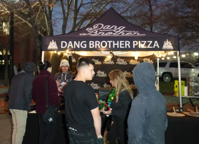 Dang Brother Pizza is always worth the wait. Photo: John Barkiple.