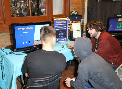 It's easy to get invested in games by local indie developers. Photo: John Barkiple.