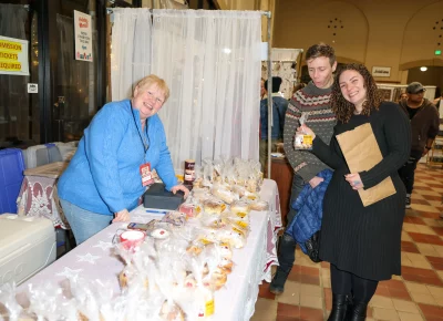 Petra's sells delightful desserts. Photo: John Barkiple.