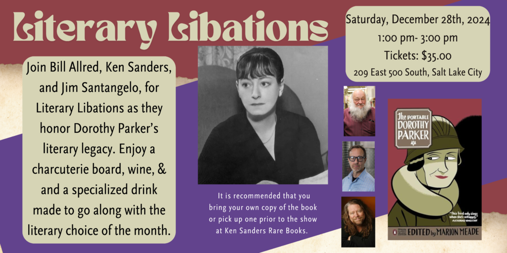 Dorothy Parker Literary Libations